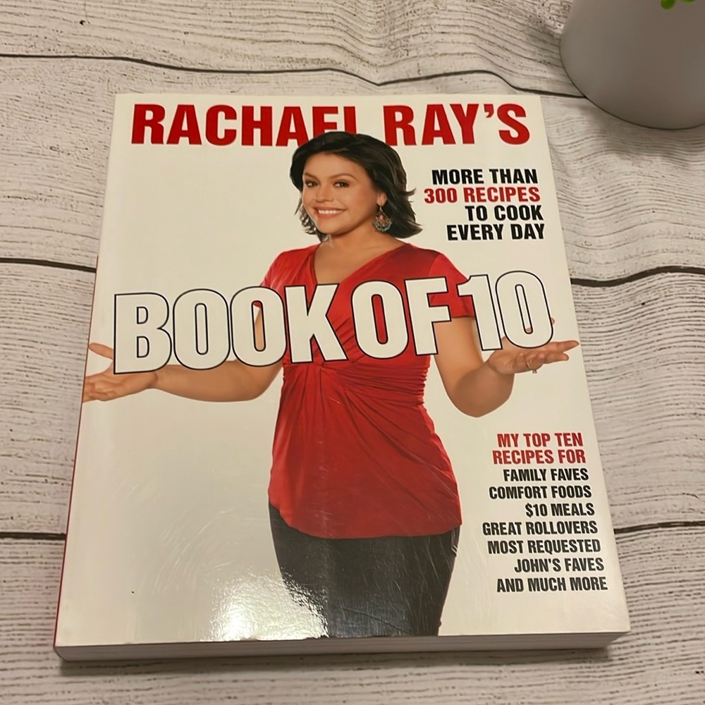 EUC Rachel Ray’s Book of 10 cookbook​